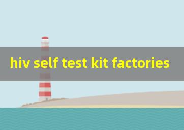 hiv self test kit factories